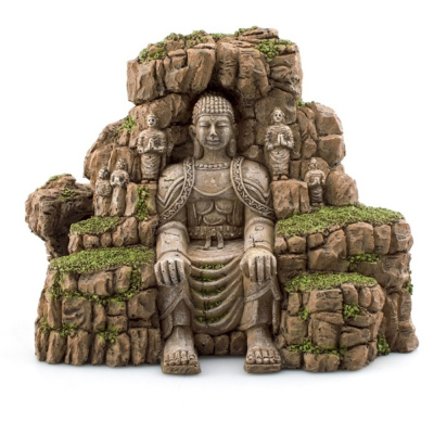 PRIME Декорация пластиковая Будда в скале 17х10х13.5см